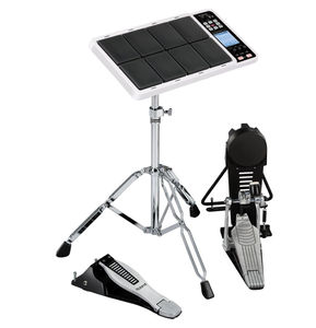 Tapis de percussion numérique BLANC avec sac de transport et baguette gratuits - Product Image 1