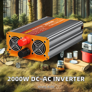 Convertisseur de courant HOULI 12V 220V 3000W, convertisseur de courant 1500W de puissance nominale, convertisseur de courant pour camping-car, camion, véhicule utilitaire - Product Image 3
