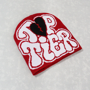 2025 tricoté jacquard personnalisé bonnet chapeau hommes femmes unisexe chaud crâne casquette hiver tricoté jacquard bonnet imprimé bonnet tricoté beani - Product Image 5