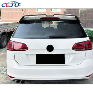 Lèvre de coffre arrière de voiture ABS noir brillant pour Volkswagen <span class=keywords><strong>Golf</strong></span> R Line GTI <span class=keywords><strong>Clubsport</strong></span> <span class=keywords><strong>S</strong></span> TCR GTD MK7 MK7.5 2015-2020 - Product Image 3