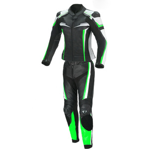 Combinaison en cuir unisexe personnalisée pour moto et course automobile, 300g, manches longues, dernier design, avec logo personnalisé, respirante, vente en gros 2025 - Product Image 1
