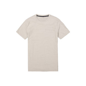 T-shirts de sport pour hommes, élégants, col rond, avec poche, haute visibilité, 100% coton peigné, séchage rapide, respirant - Product Image 6