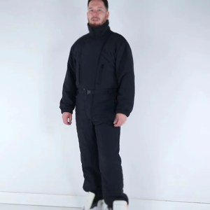 Combinaison de ski et de snowboard pour homme et femme, épaisse, grande taille, avec fermeture éclair, imperméable, veste d'extérieur - Product Image 6