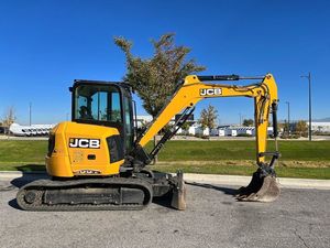 Petite pelleteuse de JCB 55Z-1 d'excavatrice de machine standard utilisée par original d'excavatrice pour le jardin agricole de ferme - Product Image 5