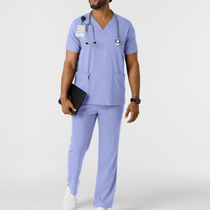 Factory Made New Arrival Short Sleeve Men <b>Scrub</b> Uniform Custom Design Cheap Price Wholesale Men Uniform - Product Image 3