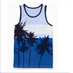 2024 nouveau Top qualité coton Gym Fitness conception personnalisée à la mode décontracté blanc respirant haute rue débardeurs pour hommes - Product Image 5