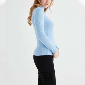 Sudadera de manga larga ajustada para mujer personalizada Otoño Tallas grandes Algodón de invierno con técnicas bordadas Precio - Product Image 5