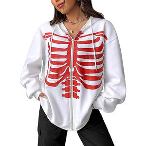 ¡El mejor precio en línea! Sudadera con capucha de lana de manga larga forrada para mujer de alta calidad 100% algodón ropa de invierno cómoda diamantes de imitación Plus - Product Image 6