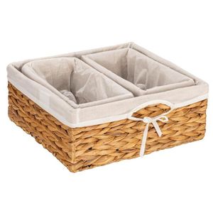 Handmade Hot Trend Laundry <b>Basket</b> Daily Useful Water Hyacinth <b>Storage</b> <b>Baskets</b> Wholesale Straw Kitchen <b>Storage</b> for Home Decor - Product Image 3