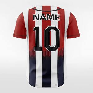 Camiseta de Béisbol de Poliéster Personalizada para Jóvenes, Camiseta de Béisbol de Alta Calidad para Hombre, Ajustada, Sublimada Completa - Product Image 6