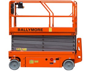 Plateforme élévatrice à ciseaux motorisée Ballymore DSL-32 alimentée par batterie, hauteur de travail disponible à la vente - Product Image 5