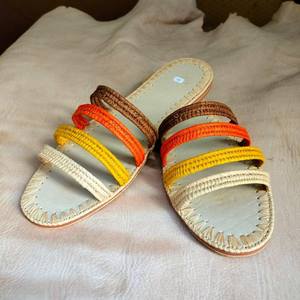 Pantuflas y Sandalias de Rafia Hechas a Mano en Marruecos, Económicas, Ecológicas, Tejidas, para Mujer y Hombre, Proveedor Directo, Pedidos al por Mayor - Product Image 1