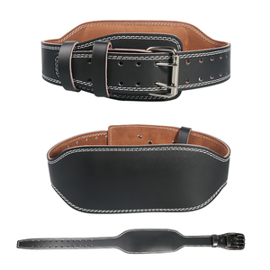 Cinturón de levantamiento de pesas para hombres y mujeres Cinturones de gimnasio de cuero para levantamiento de pesas Levantamiento de pesas Entrenamiento de fuerza en cuclillas - Product Image 5