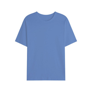 OEM Logo personnalisé Broderie Conception imprimée 180g pur coton T-shirt unisexe à manches courtes Impression de chemise de publicité de classe solide - Product Image 1