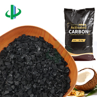 Charbon actif de coque de noix de coco à 99 % de pureté et à haute valeur d'iode pour l'extraction de l'or, 25 kg/sac, vente en gros