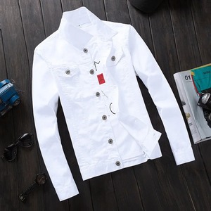 Chaqueta vaquera de estilo coreano de moda para hombre, uniforme de béisbol informal con tela de lona versátil, nueva chaqueta para parejas - Product Image 5