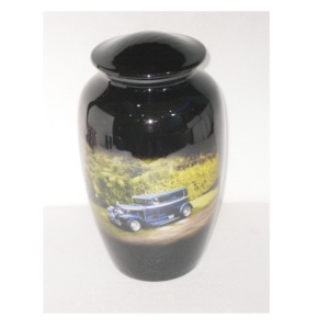 Urnas de cremación clásicas de Metal para cenizas de adultos, suministros funerarios de alta calidad al mejor precio - Product Image 3