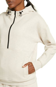 ชุดกางเกงขาสั้นมีฮู้ดสำหรับผู้หญิงชุดกางเกงขาสั้นแบบลำลองสองชิ้นเหนือเข่าแห้งเร็วระบายอากาศได้ดีดีไซน์ตามสั่งใหม่ล่าสุด - Product Image 6