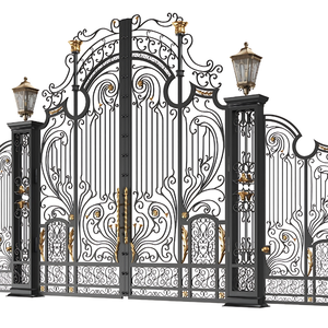 Modern Stainless Steel <b>Security</b> Gate Designs Stylish Driveway Gates Perfect Small Main Gate for Home Entrance - Product Image 3