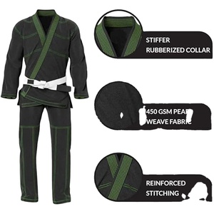 ชุด Jitsu คอตตอน Jiu Jitsu ชุดศิลปะการต่อสู้100% ใหม่ - Product Image 1