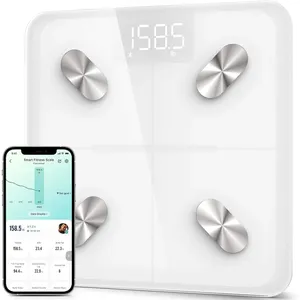 Etekcity Smart <b>Digital</b> <b>Scale</b> Portable Electronic Bathroom for Body Weight Fat Percentage App Health Monitor SDK ROHS Certified - Product Image 1