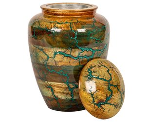 Urna de cremación conmemorativa para cenizas humanas, figura de Lichtenberg, urna de cremación de madera para cenizas - Product Image 4