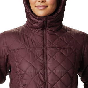 Stylish <b>Women</b> <b>Puffer</b> <b>Jacket</b> <b>Lightweight</b> Padded Winter Wear Casual Outfit Layering Piece For Travel Street And Everyday Use - Product Image 5