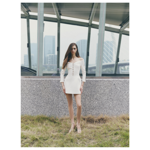 Enzo Leo Listo Para Enviar Tacto Suave Vestidos formales Vietnam OEM ODM Proveedor de ropa de gama alta Elegante Ropa de moda para mujer - Product Image 2