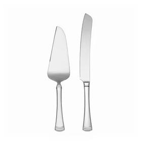 Couteau à gâteau et serveur en acier de table au design tendance - Product Image 2