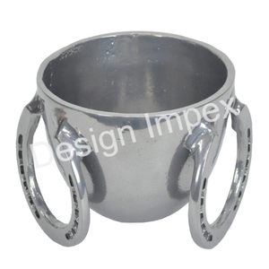 Bol à fruits décoratif pour présentation sur table Grand bol sur pied de rangement Conception personnalisée Bols élégants de style équestre au meilleur prix - Product Image 6