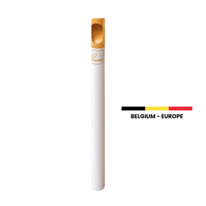 Cenicero de tubo de acero de diseño de lujo de alta capacidad personalizado para espacios públicos de calle al aire libre Park Road City-Duradero para fumar - Product Image 1