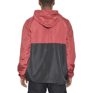 Conception personnalisée High Street Veste de pluie coupe-vent en nylon imperméable pour hommes pour la course à pied en extérieur Décoration en fourrure de grande taille - Product Image 2