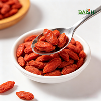 Bayas de Goji Orgánicas Secas Premium de Gran Tamaño, Calidad Superior para Venta al por Mayor, Repostería, Mezclas para Té, Procesamiento de Alimentos
