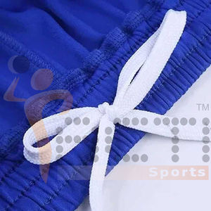 Pantalones cortos de entrenamiento de poliéster personalizados para hombre con bolsillo entrenamiento correr culturismo gimnasio deportes Casual Fitness pantalones cortos para hombre - Product Image 6