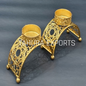 Offre Spéciale fantaisie Mini chauffe-plat bougeoir nouveau thé lumière titulaires métal bougie chauffe-plat pour la maison décoration de fête - Product Image 1