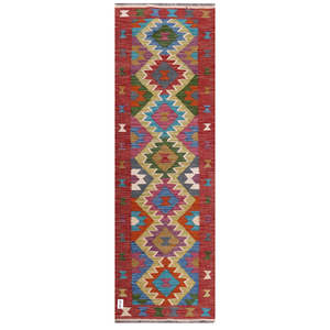 Tapis Imaco Maimana Afghanistan Kilim 207 X 67 cm Tapisseries - Product Image 1