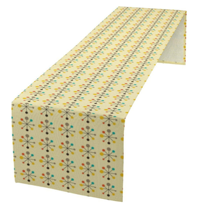 Hôtel Utilisation Disco Plaid Paillettes Chemin de table avec motif géométrique tissé | Événement de luxe & Décor d'hospitalité | Vente en gros OEM en vrac - Product Image 1