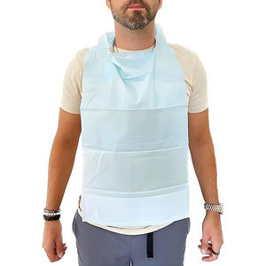 Suministro directo de fábrica Desechable Restaurante Hotel Filete Baberos Uso único Adulto LDPE Sin mangas Delantal Restaurantes Hoteles - Product Image 6