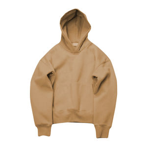 Nouveaux sweats à capuche teints dans des tons unis OEM Sweatshirts d'hiver à la mode avec capuche Pulls à capuche en molleton surdimensionnés personnalisés Vente en gros - Product Image 4
