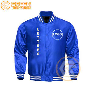 Personalizado Phi | Chaqueta universitaria bordada de satén Beta Fraternidad Transpirable Ropa griega Sigma Hombres Chaquetas al por mayor - Product Image 5