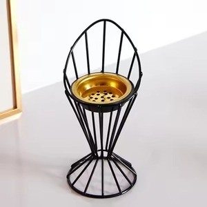 Elegante Quemador de Incienso de Madera Bakhoor, Porta Incienso Portátil de Lujo, Diseño Árabe Práctico - Product Image 4