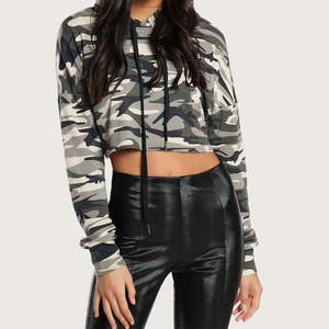 Sweat-shirt décontracté pour femme 2026 en toile 100 % coton à manches longues et capuche pour l'hiver avec logo frontal - Product Image 1