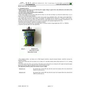 Regulador de nivel de conductividad extraíble 200 Sistema de enchufe octal Control de alta precisión de 230V CA - Product Image 5