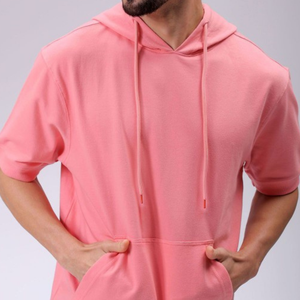 Sweat-shirt et sweat à capuche pour hommes pull à capuche zippé oversize crewneck coton OEM Bulk Streetwear - Product Image 5