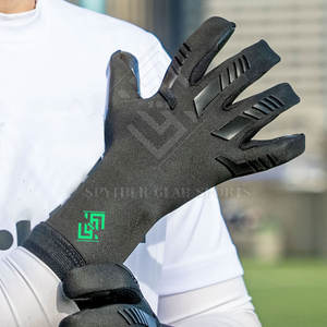 Gants de gardien de but haut de gamme, adhérence accrue, paume en latex, structure ventilée, fermeture à boucle et crochet antidérapante, protection des doigts - Product Image 5