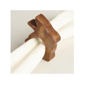 Ronds de serviette en bois antiques personnalisés pour mariages Vaisselle parfaite pour les occasions à domicile - Product Image 5