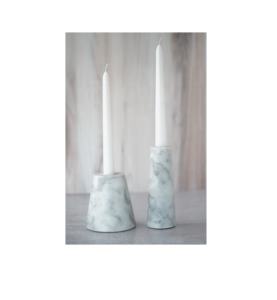 El último candelero de mármol con diseño de acero, candelabro de mármol de forma redonda a precio mayorista - Product Image 6