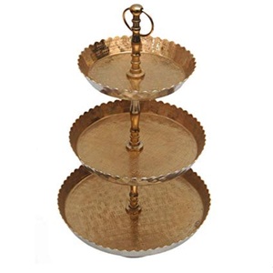 Sustainable Quality <b>Weddings</b> & Other Parties Celebration Metal <b>Cake</b> Stand - Product Image 1