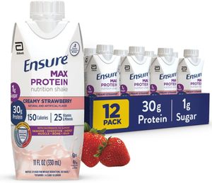 Batido de Proteínas Ensure Max |   Crema de Fresa, Botella de 11 fl oz, Paquete de 12 - Product Image 5