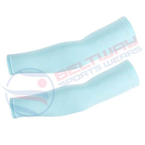 Vente en gros de manches de sport de compression tricotées colorées pour bras de cyclisme et coude de baseball manchon de bras coloré - Product Image 2